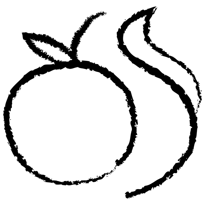 Apple handdrawn icon