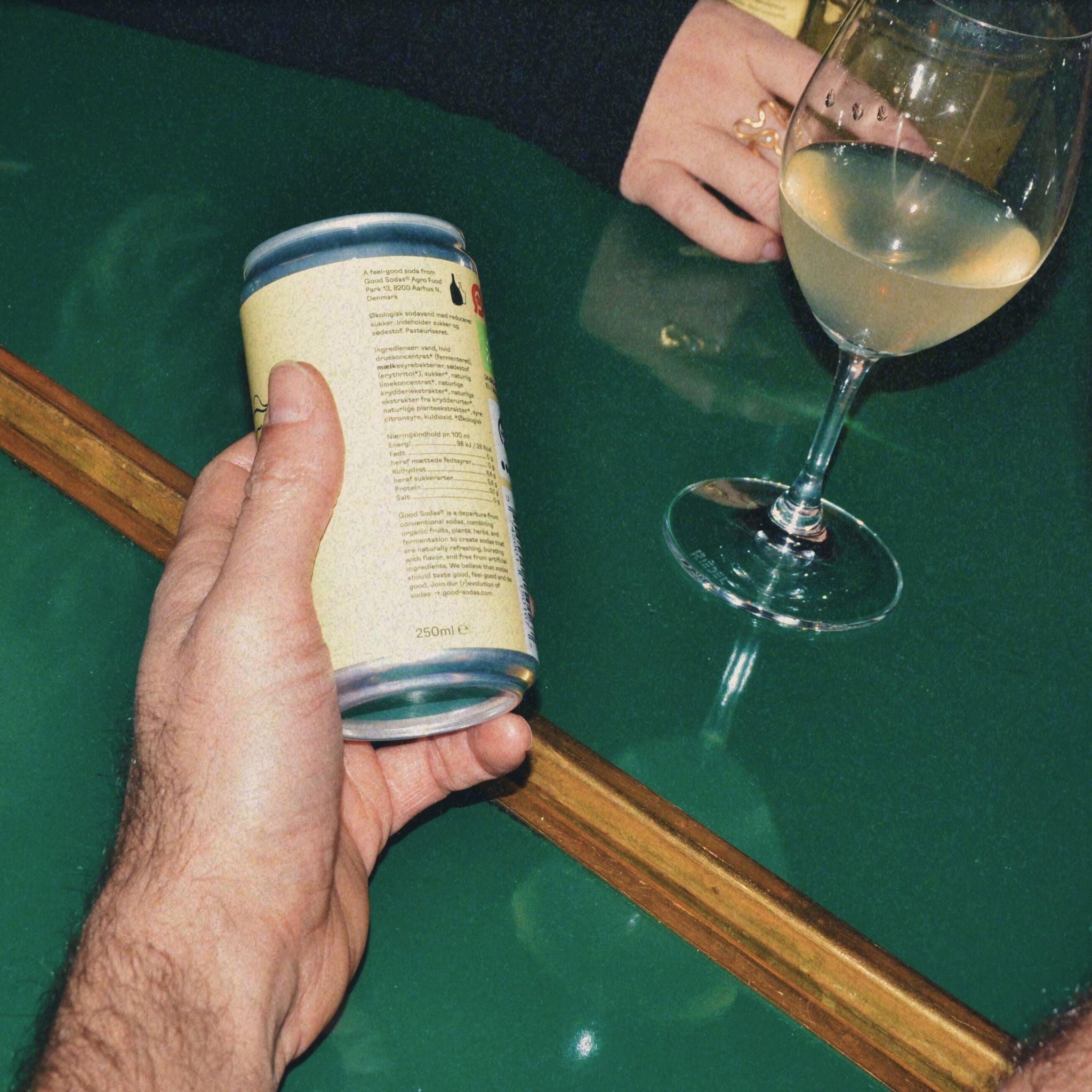 Økologisk fermenteret citron sodavand