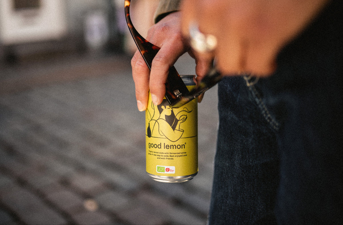 Good Sodas® – Økologisk, fermenteret sodavand med reduceret sukker